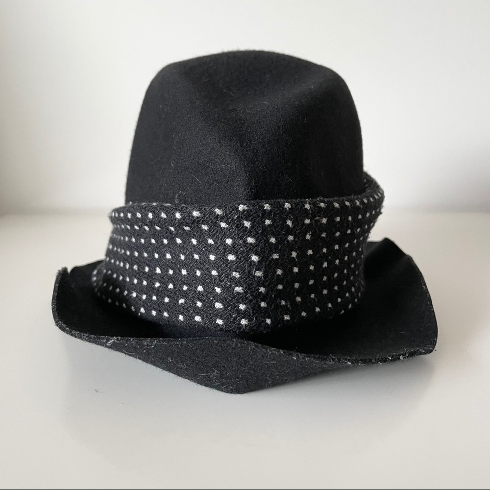 🖤Black Fedora Hat - Picture 2 of 8